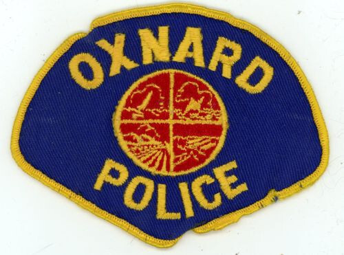 CALIFORNIA CA OXNARD POLICE OLD VINTAGE SHOULDER PATCH SHERIFF SEE BELOW DESCRIP
