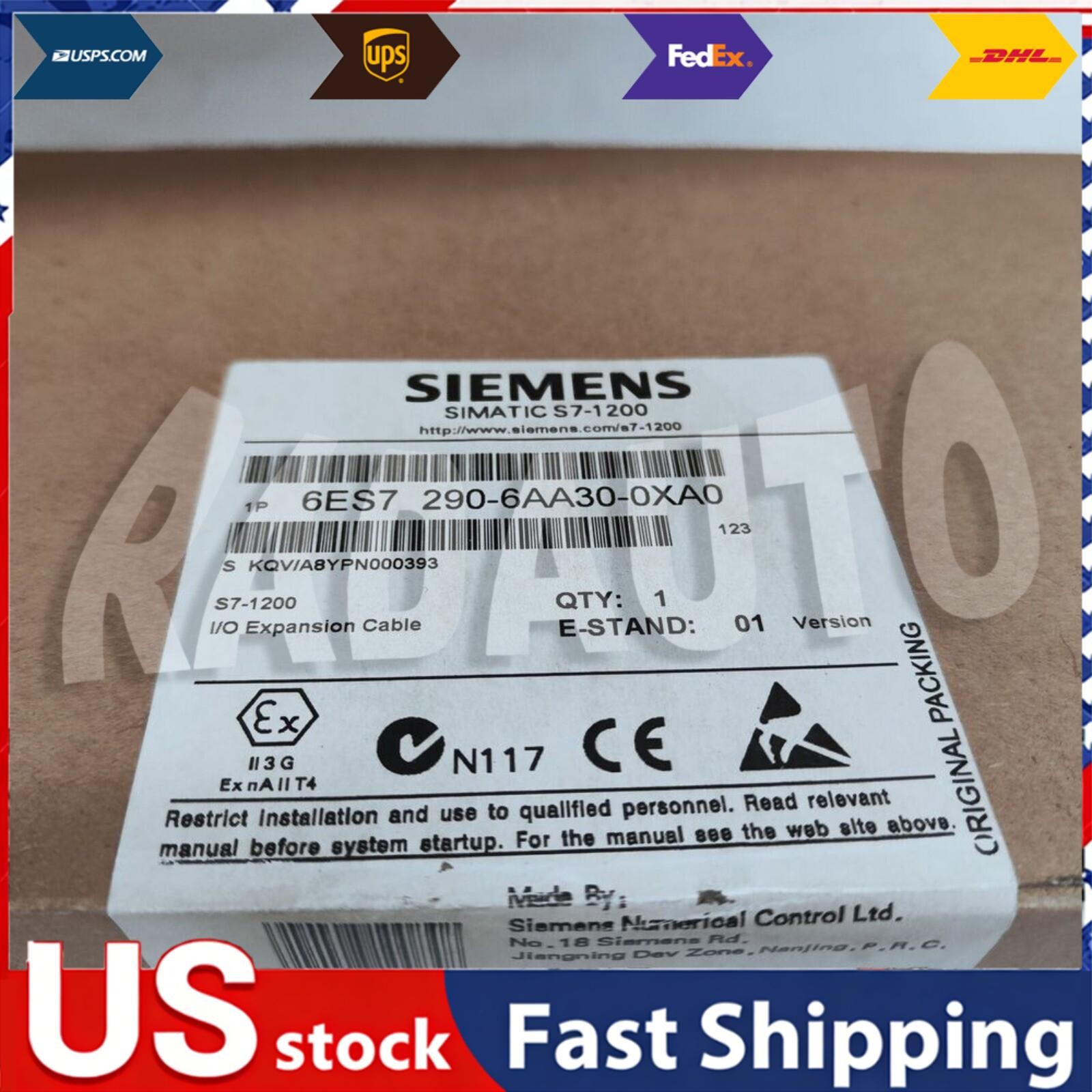 New Siemens 6ES7290-6AA30-0XA0 6ES72906AA300XA0 SIMATIC S7-1200 SM 12XX cable