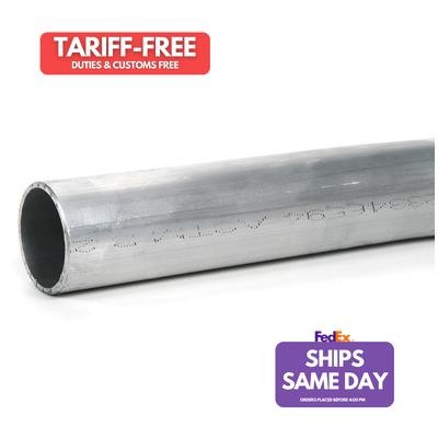 Allstar ALL22086-4, One Natural Chromoly Chrome Moly Round Tubing 1-1/2In X .095