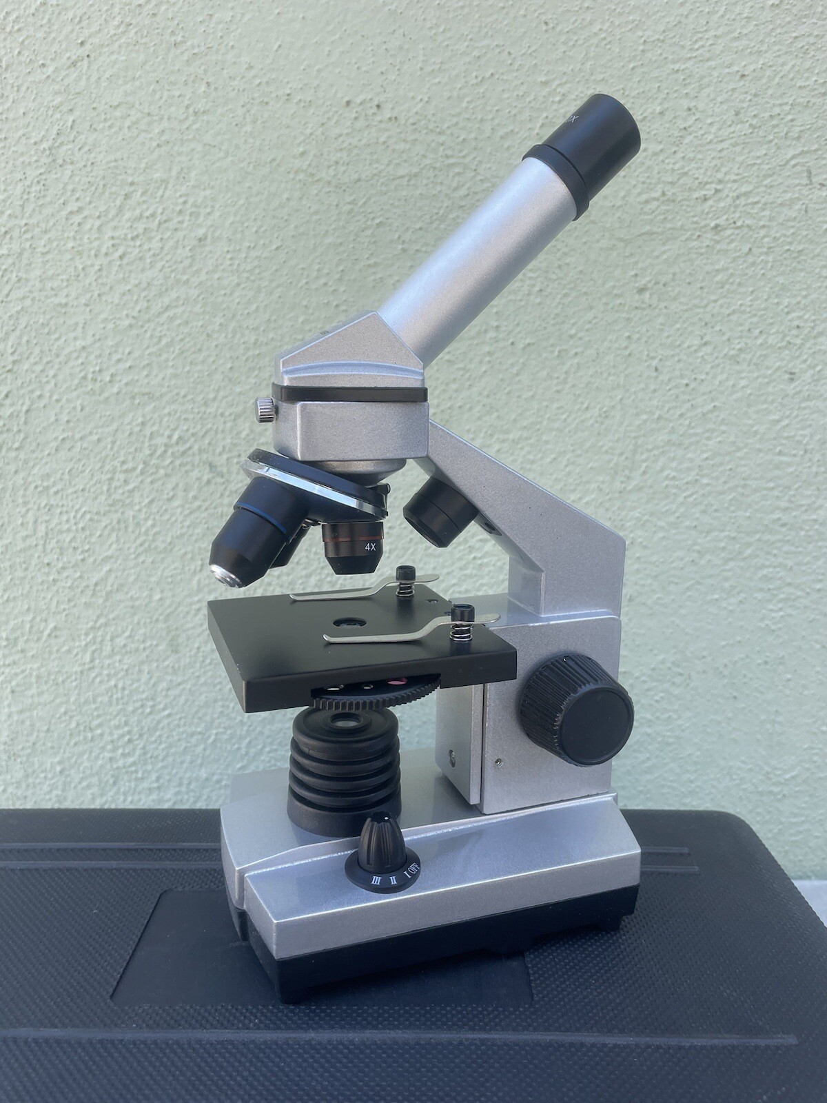 Bresser 88-55000 Microscope Set 40X-1024X PC Micro USED Junior set Germany