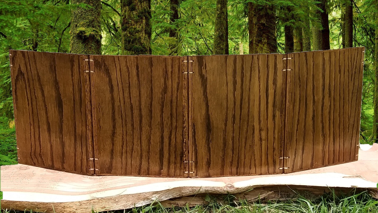 New Oak Wood Dungeon Master Screen DnD  (Wooden dm Screen)