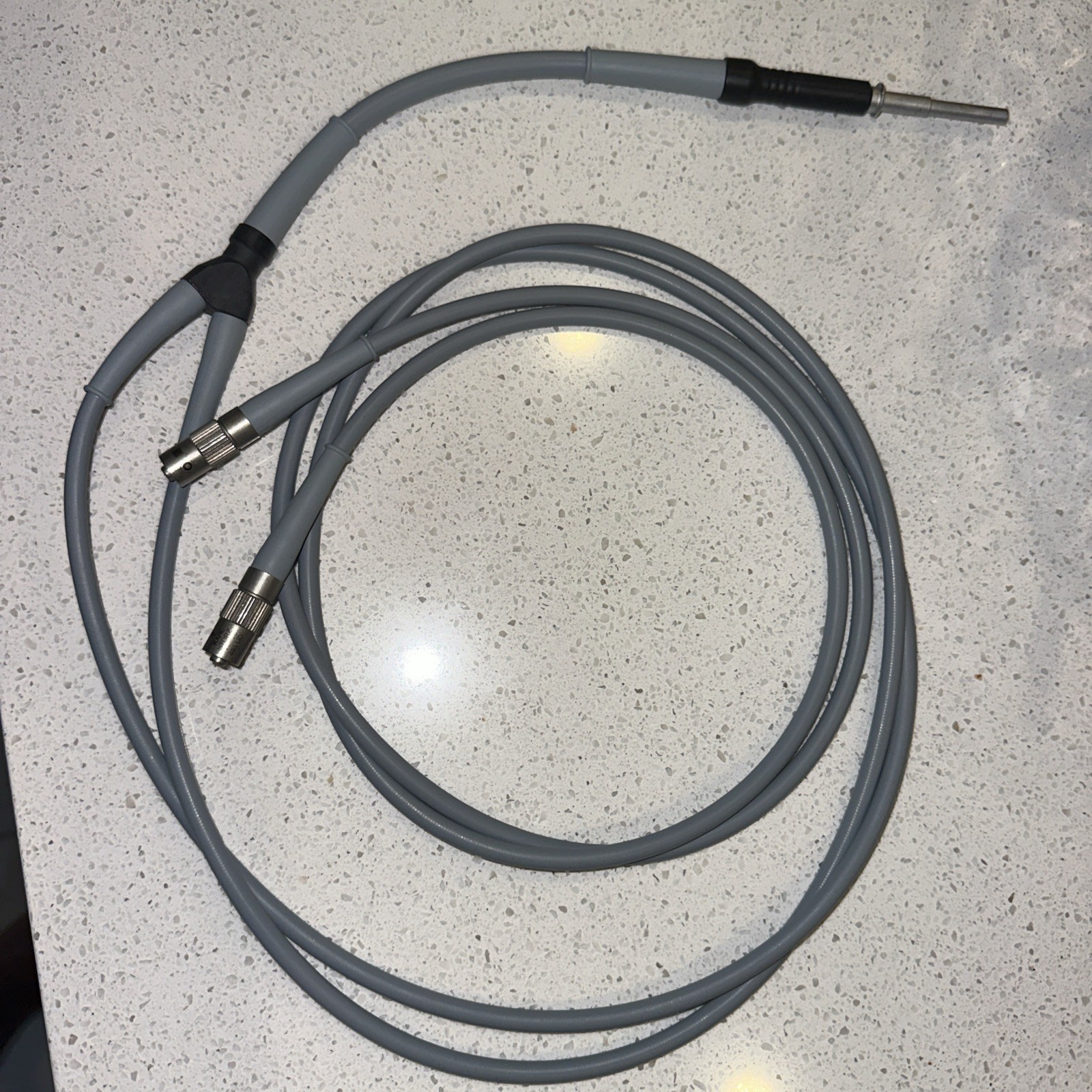 Karl Storz 495UD Bifurcated Fiber Optic Light Cable 2x 3.5 mm X 180cm Dual Leads