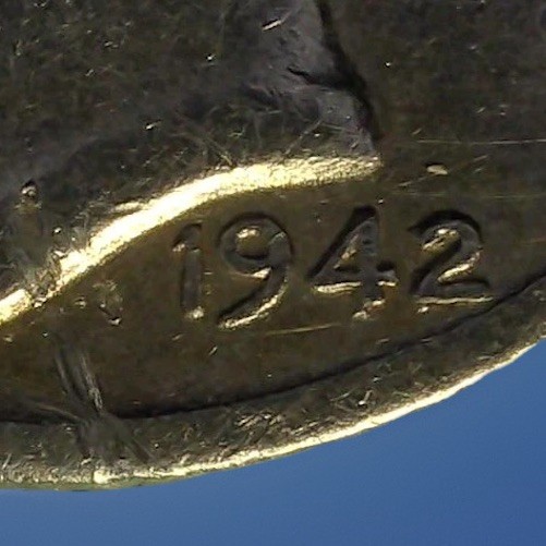 1942/1-D Mercury Dime ✨Key Date Mint Error
