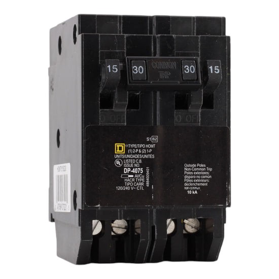 SQUARE D HOMT1515230 TANDEM CIRCUIT BREAKER