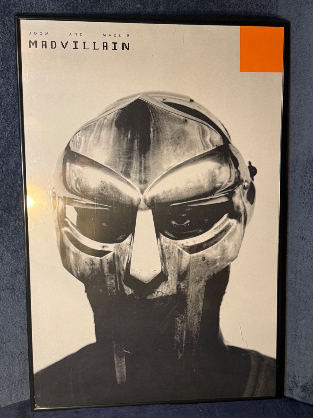 MF DOOM Madvillainy Poster 24x36 Madlib Stones Throw Hip Hop Art New Madvillain