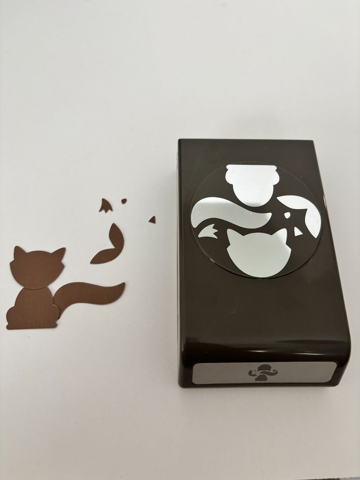 Stampin UP Paper Punch Fox Builder Woodland Animal Christmas Card Making Fall