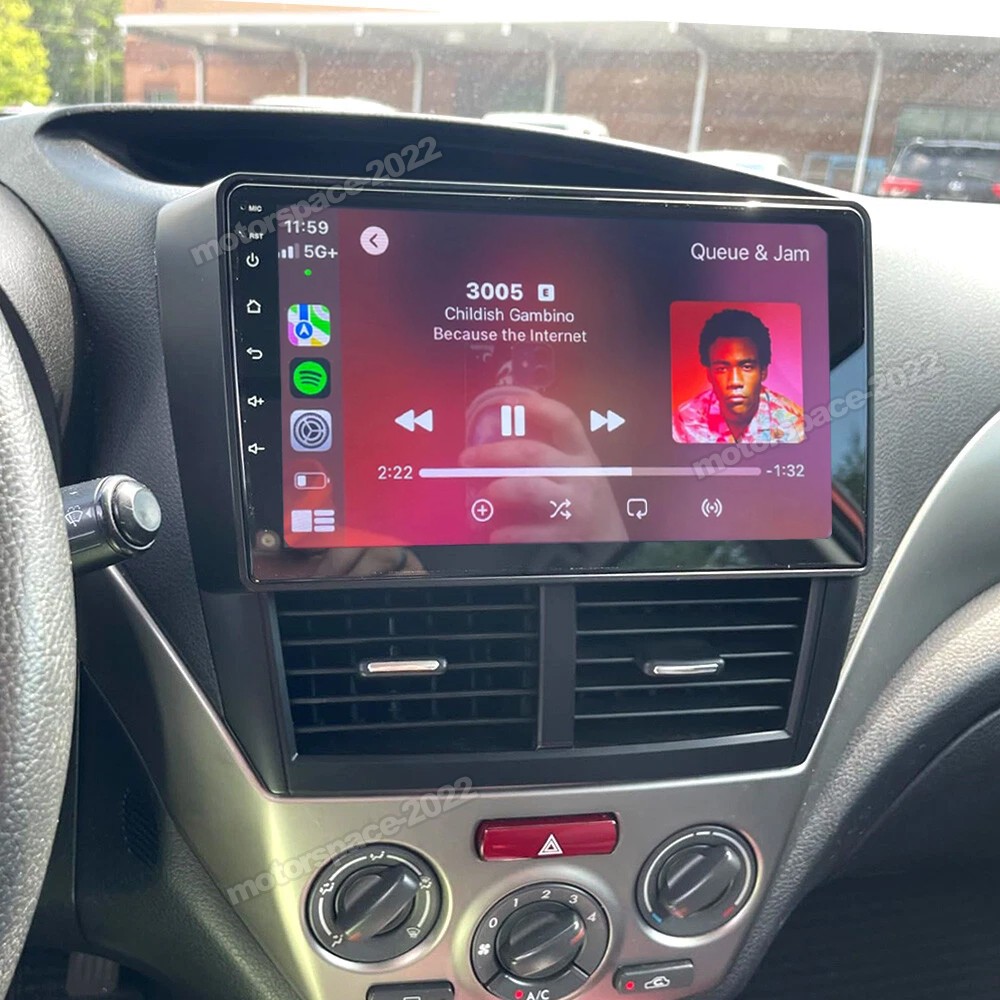 Android 15 Radio Car Stereo CarPlay BT For Subaru Forester Impreza WRX 2008-2012