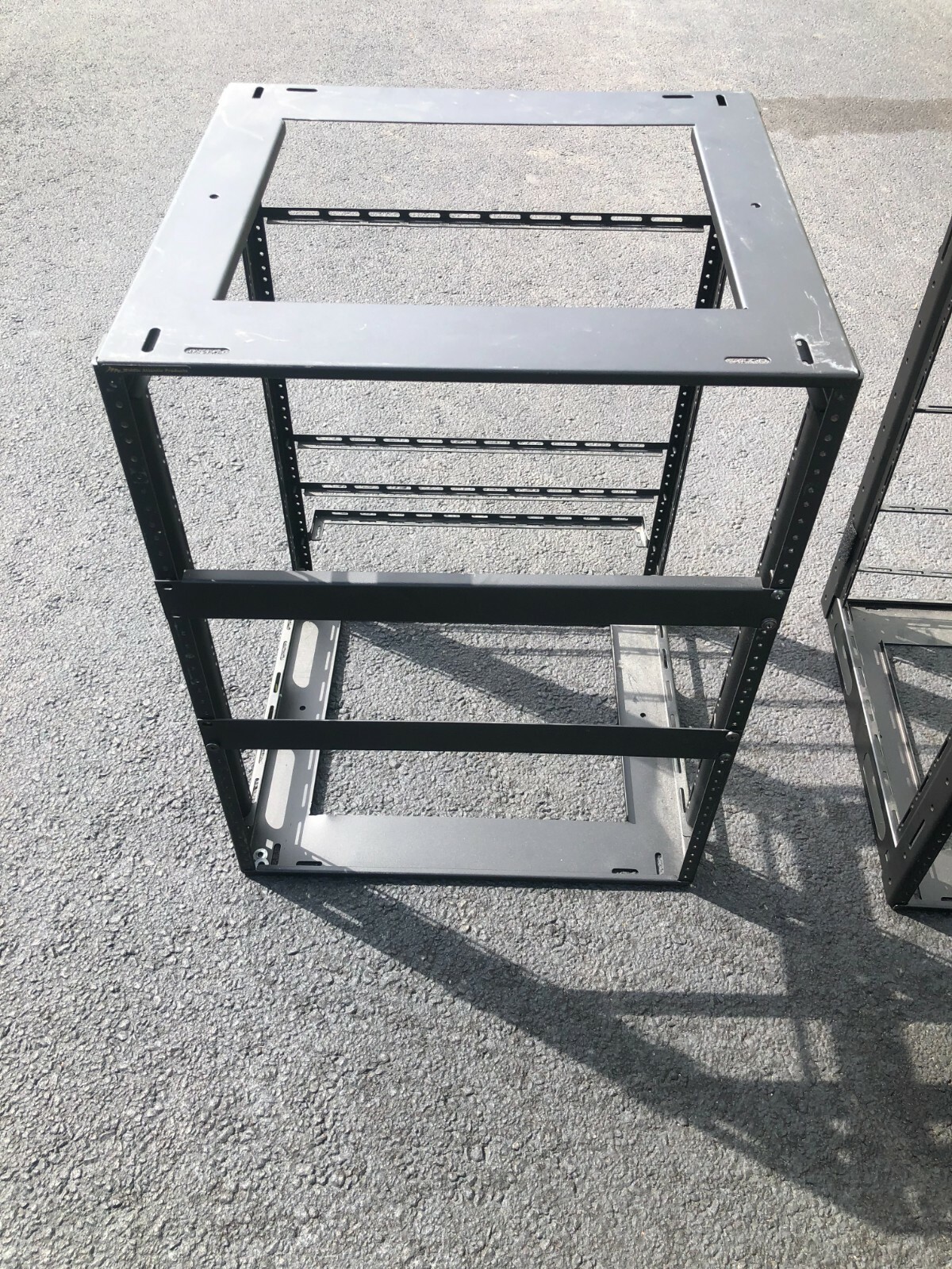 25"X19"X18" Middle Atlantic Audio Rack with Cable Managers/Rest and Blank Covers