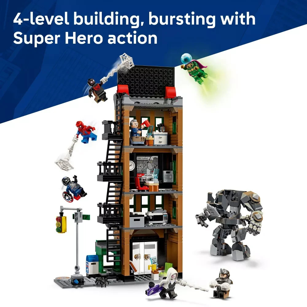 LEGO Marvel Spider-Man vs. Mysterio: The Daily Bugle 76342 (781 pieces)