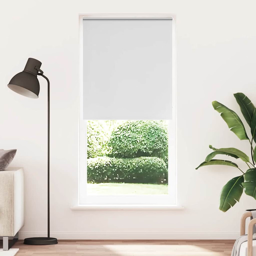 Roller blind blackout 41.1x90.6" Fabric Width 39.4 " white