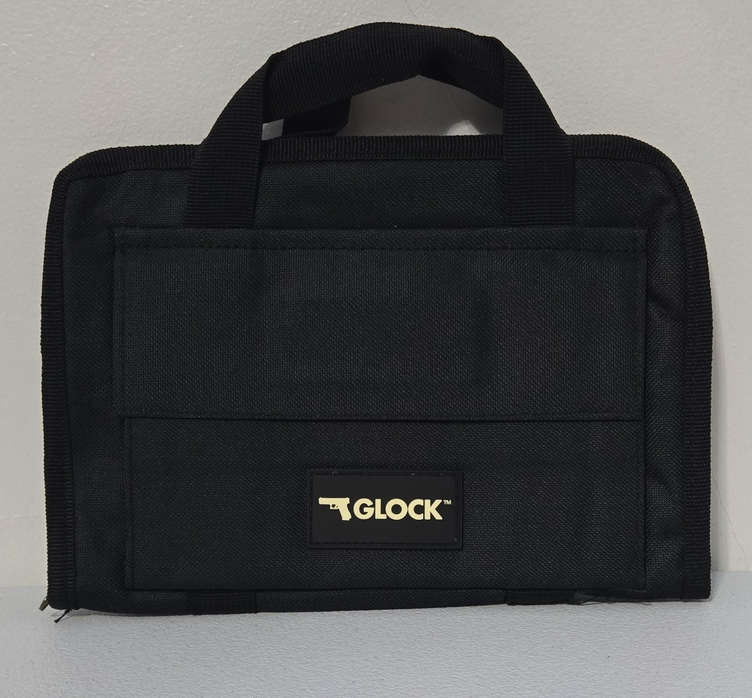 GLOCK Padded Pistol Soft Case Zipper Black 11x9in 1 Gun Handle Lubrication Guide