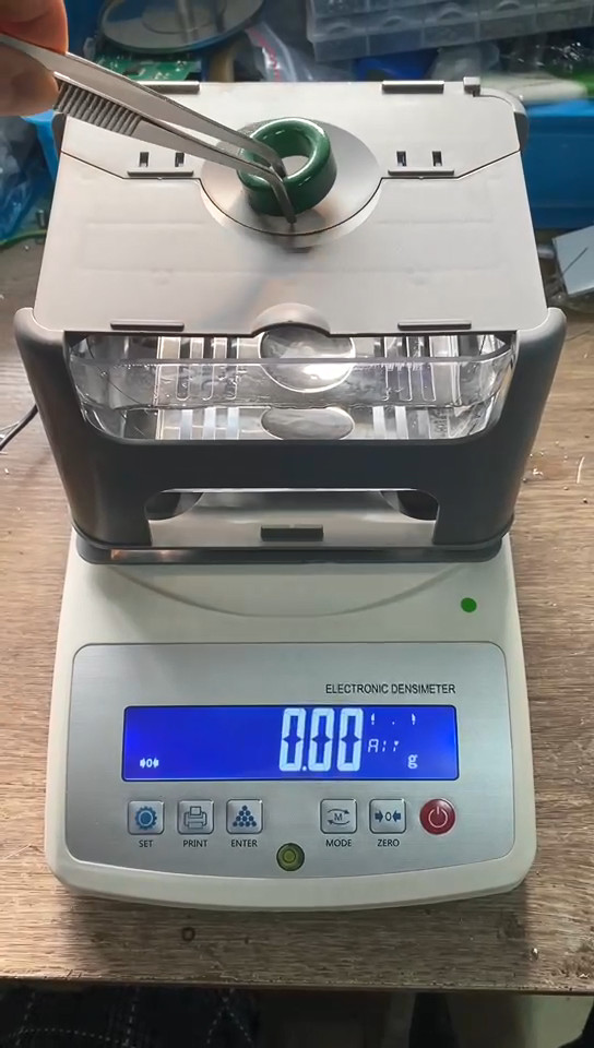 Solid Density Meter Tester Densimeter 0.01-300g For Rubber Plastics Powder Glass