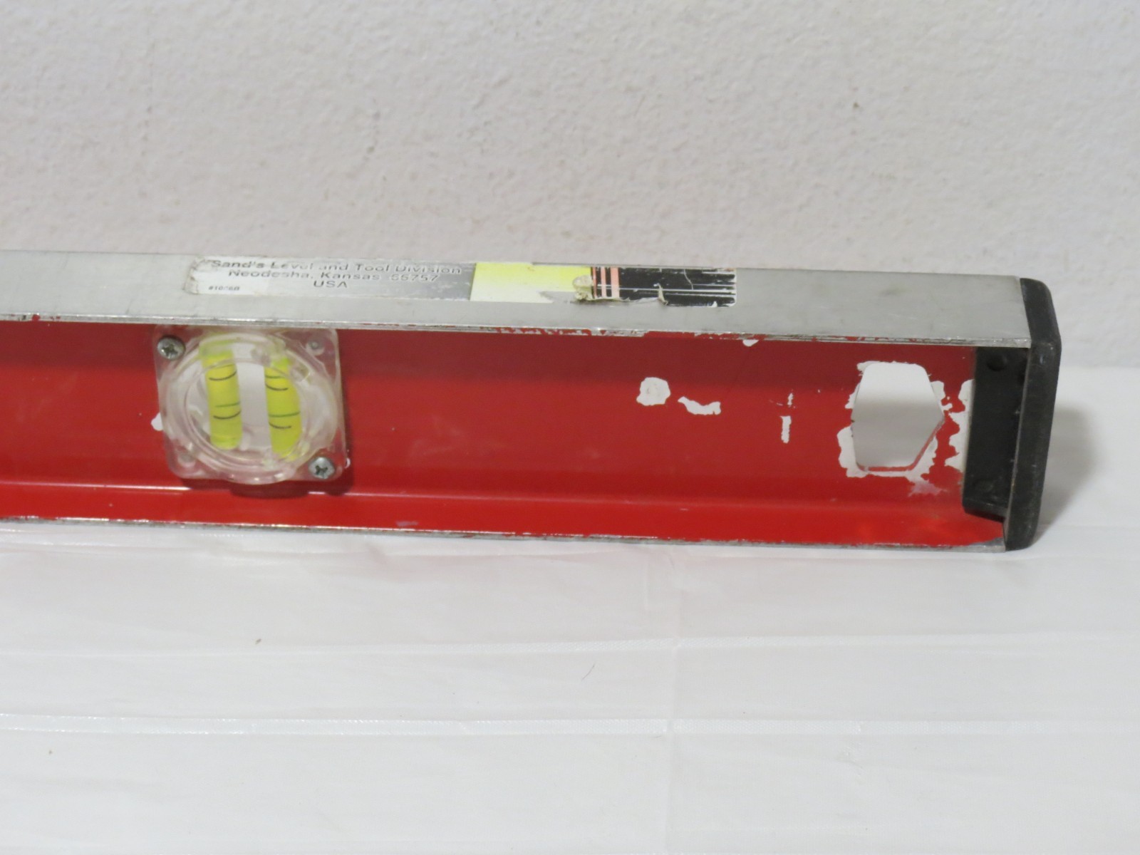 Sand's 48" Aluminum Level 6 Vials