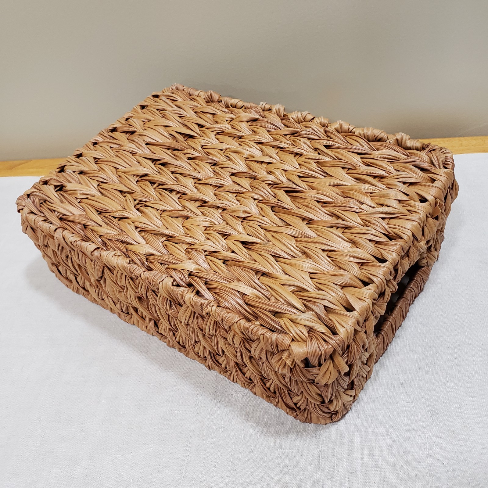Farmhouse Decor Set Mail Basket Key Dish Frame Rustic Entryway Table Lot