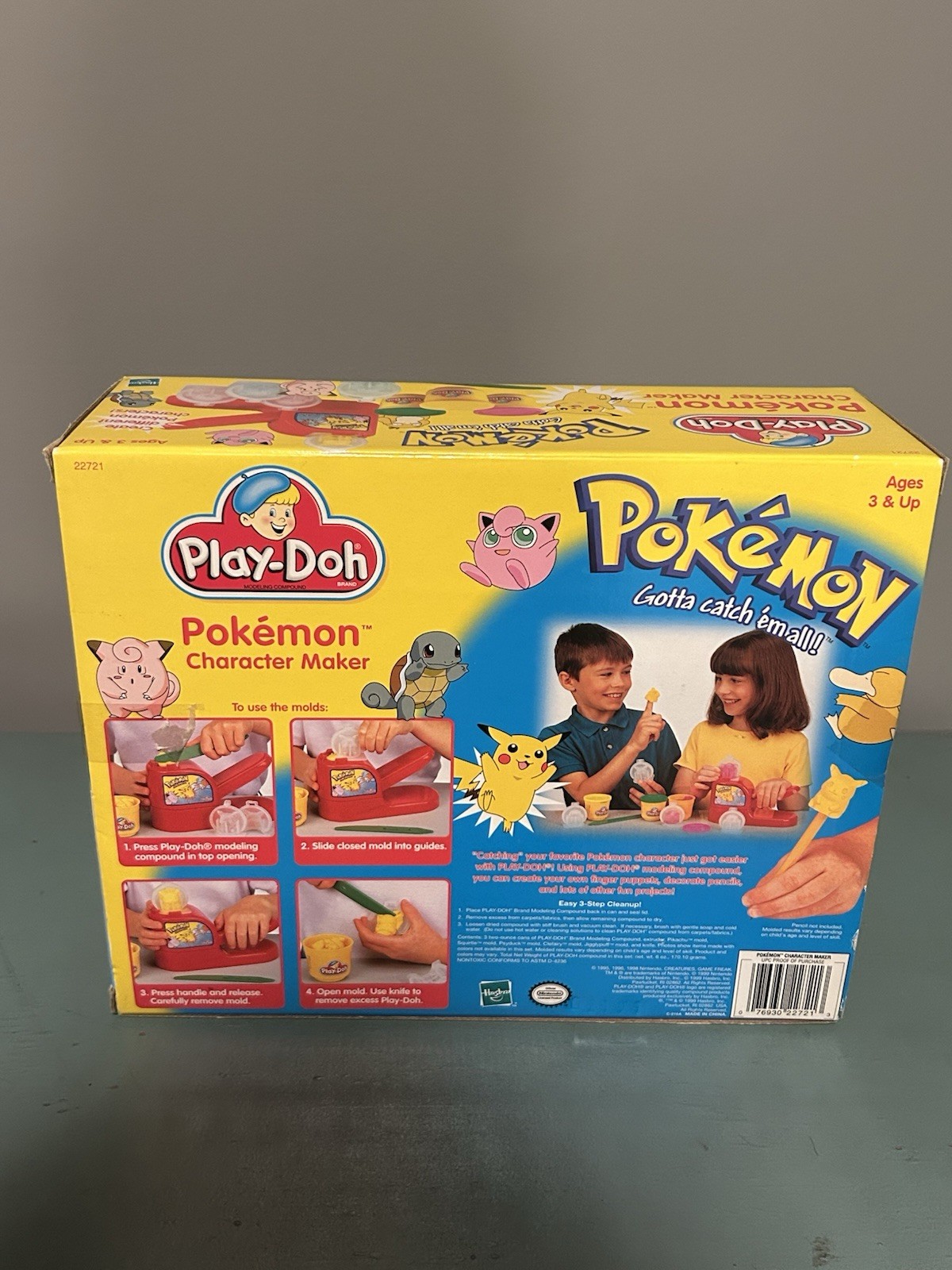Play-Doh - Pokemon Character Maker - 1999 - Sealed 🔥
