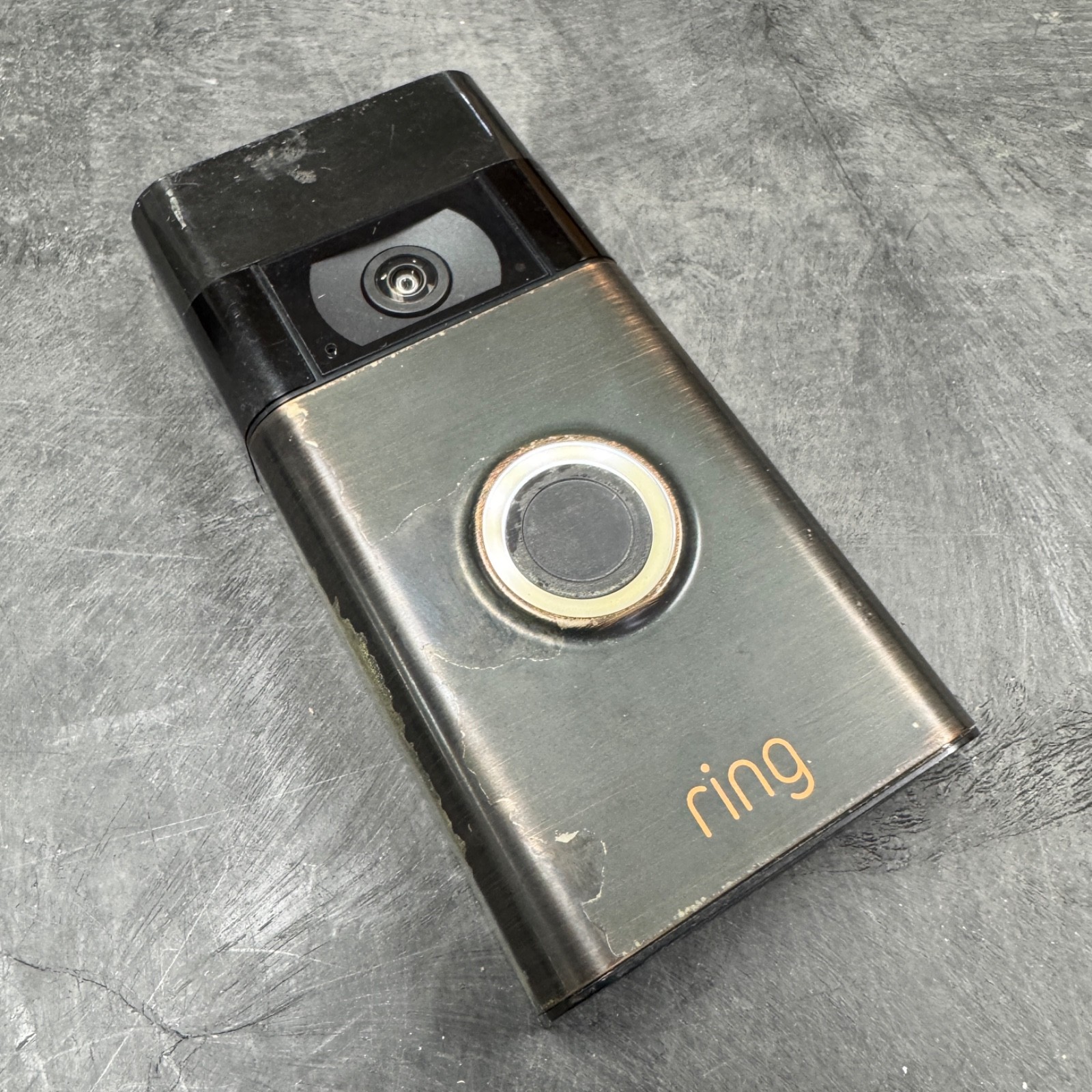 Ring 5UM5E5 (2nd Generation) Black Night Vision 2-Way Talk Smart No Accessories