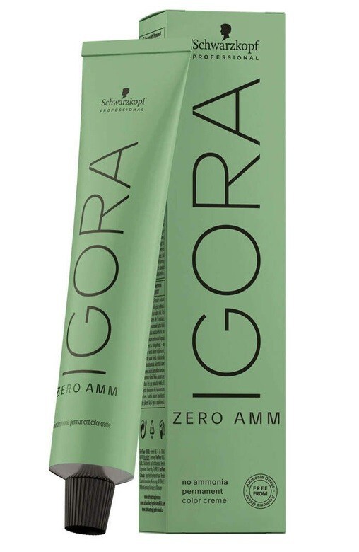 Schwarzkopf Igora Zero AMM Permanent Color #4-0 Medium Brown Natural, 2 oz