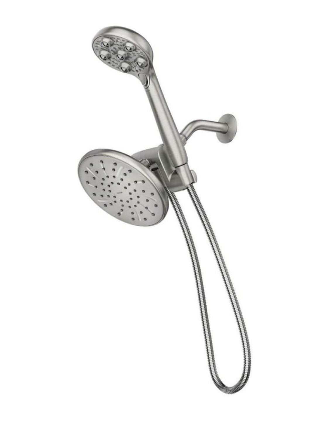 Moen 205C0SRN Hydro Roller Spot Resist 7.5" Spray Head - Brushed Nickel