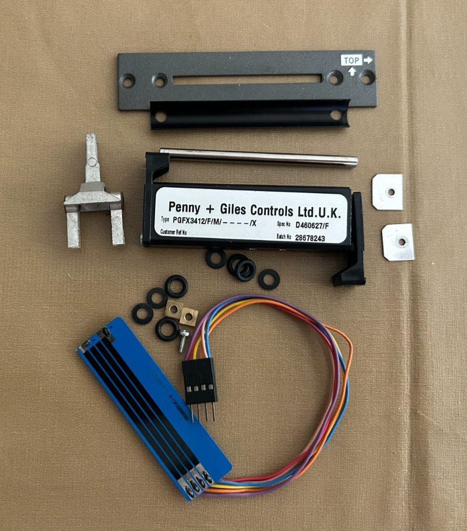 Penny & Giles PGXF 3412 DJ Crossfader Parts including Replacement Stem