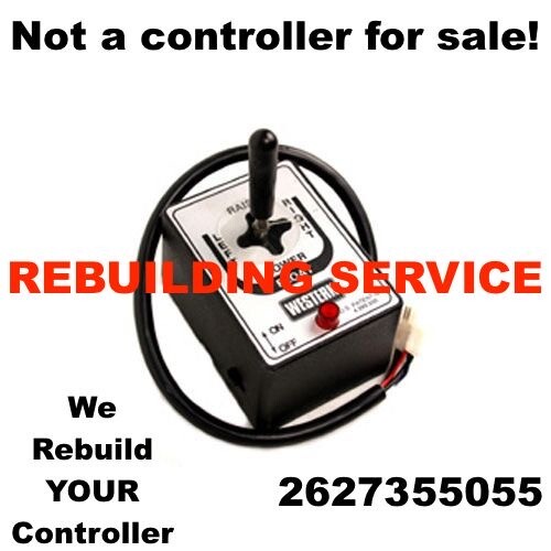 REBUILDING SERVICE FOR JOYSTICK BOARD FISHER WESTERN SNOW PLOW CONTROLLER REPAIR
