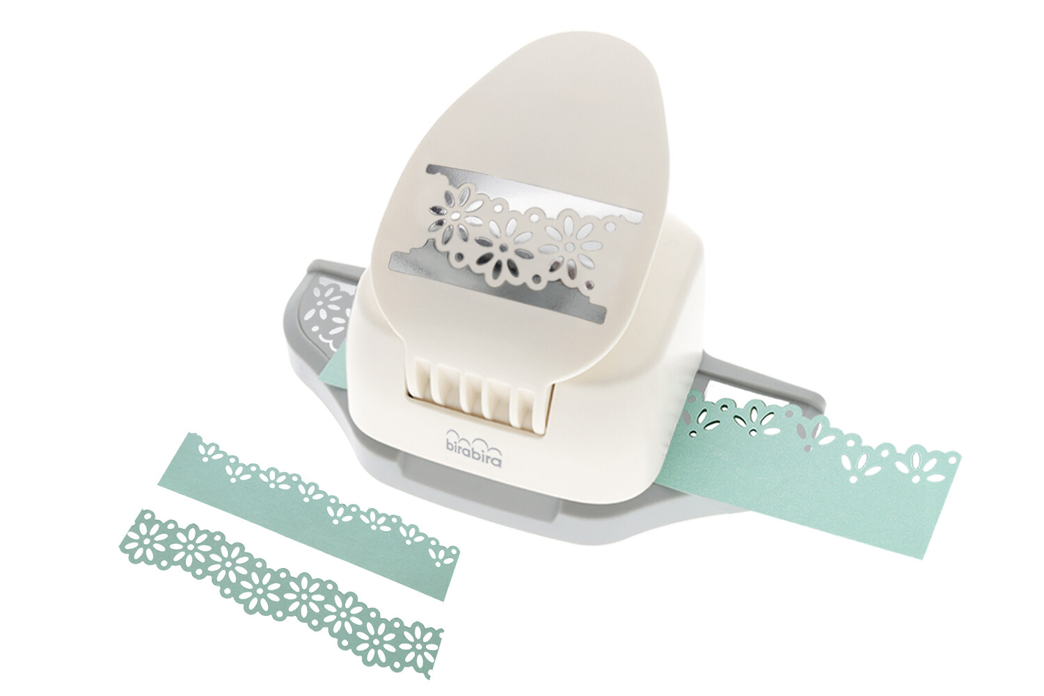 Bira Craft Daisy 2 in 1 Border Edge Craft Punch for Scrapbooking Cards