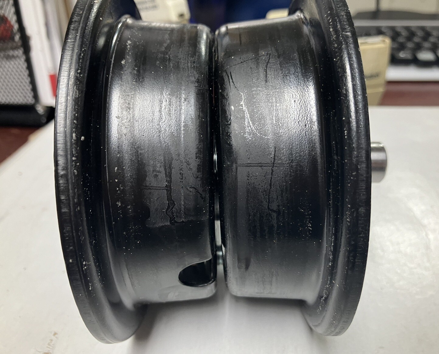 Front Two Piece Wheel Rim For Pride Victory Mobility Scooter Three Wheel
