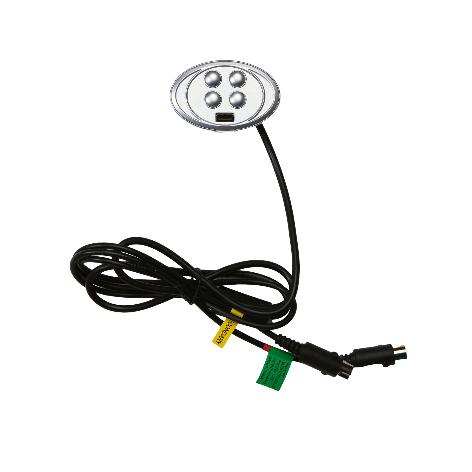 Power Recliner Lift Chair Switch 4 Button 5 Pin Hand Control with USB CTR UR2 25