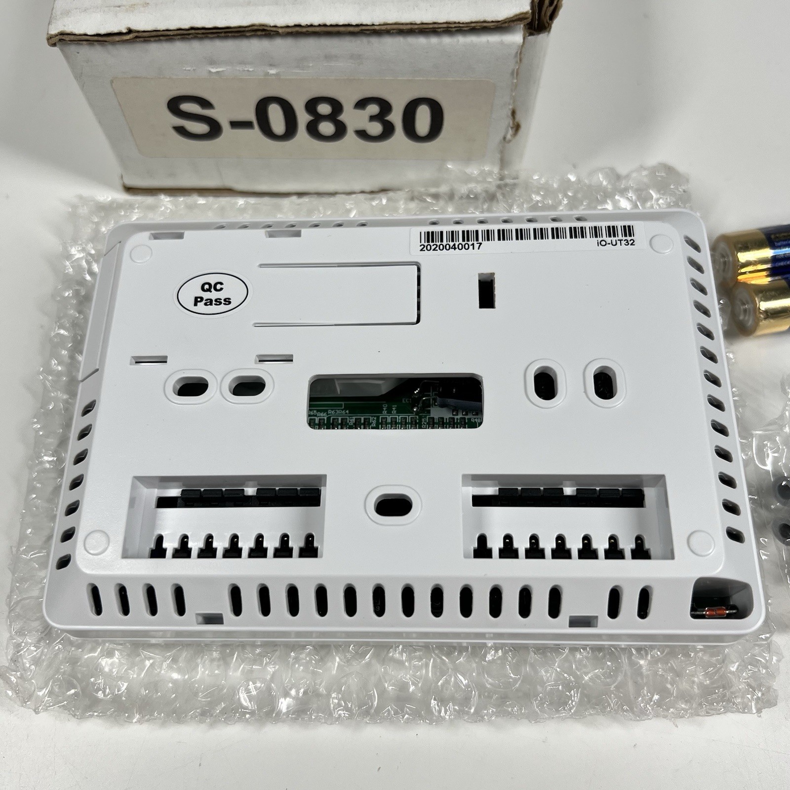 Advanced Radiant Systems Hale 2-Stage Touch Screen Digital Thermostat White NEW