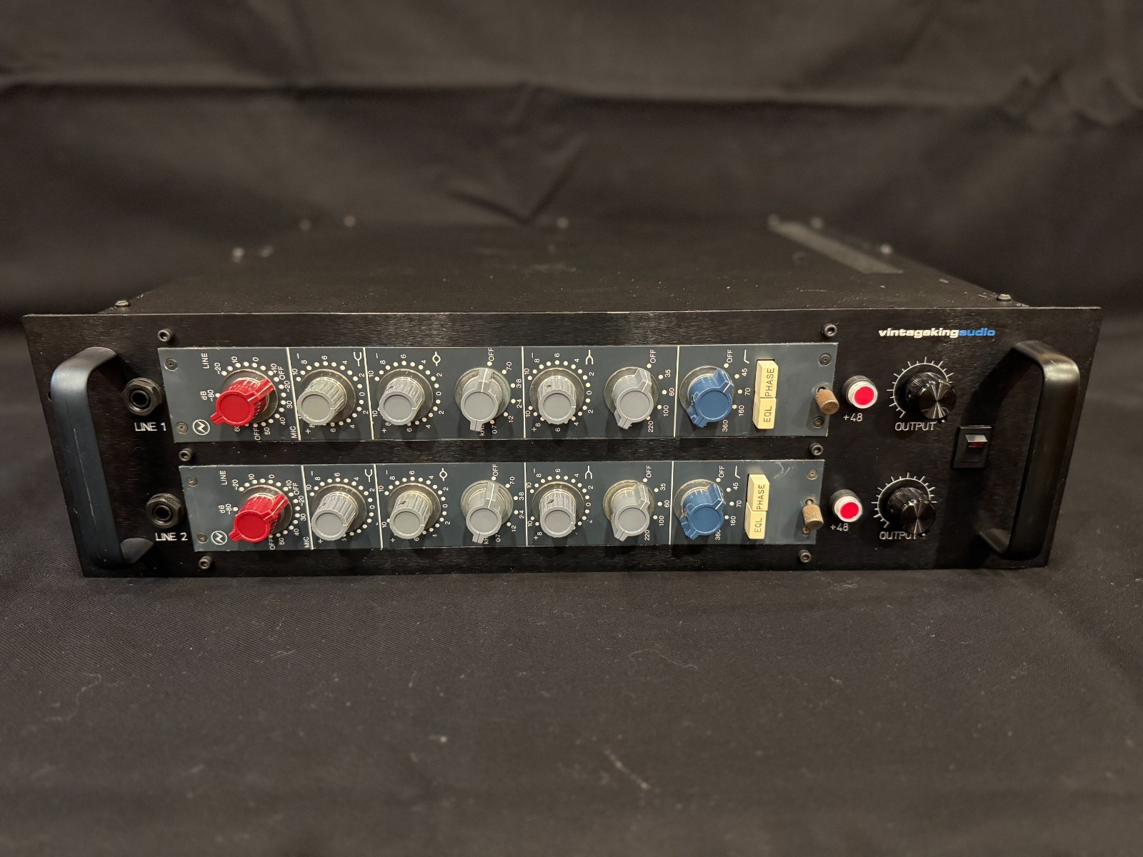 Old Neve 1064 EQ Pair w/ VK 3U Rack - Truly Mint, Free Shipping & TAX !!!