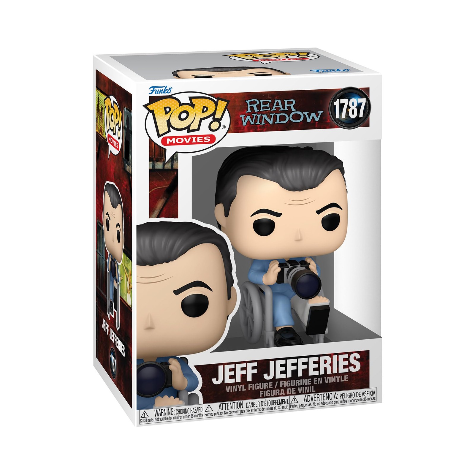 Funko Pop! Movies: Rear Window - L.B. Jeff Jefferies​ Jeff Jefferies - Collectab