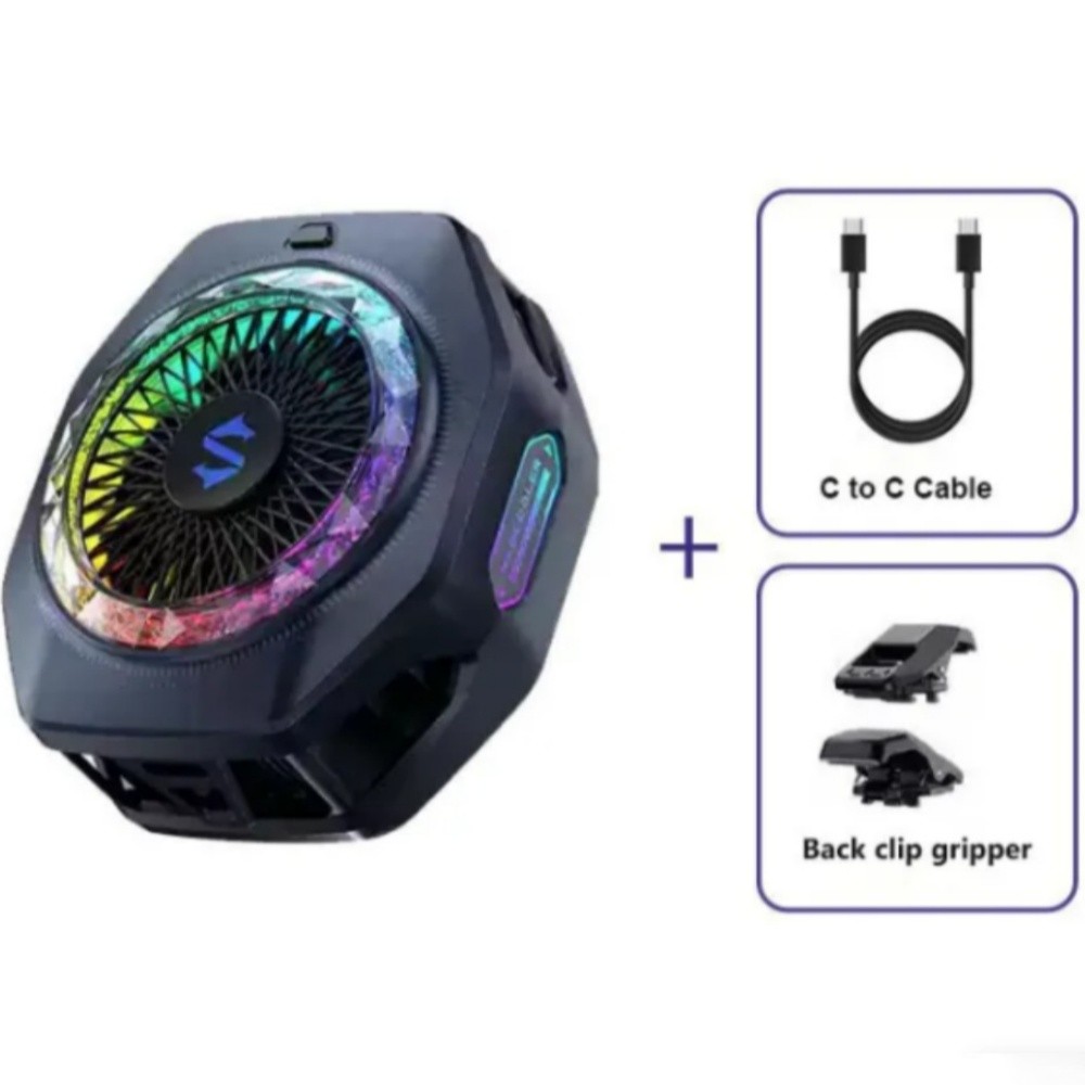 Original Black Shark Magnetic FunCooler 5 Pro 35W RGB Ice-Cooling Back Clip BR52