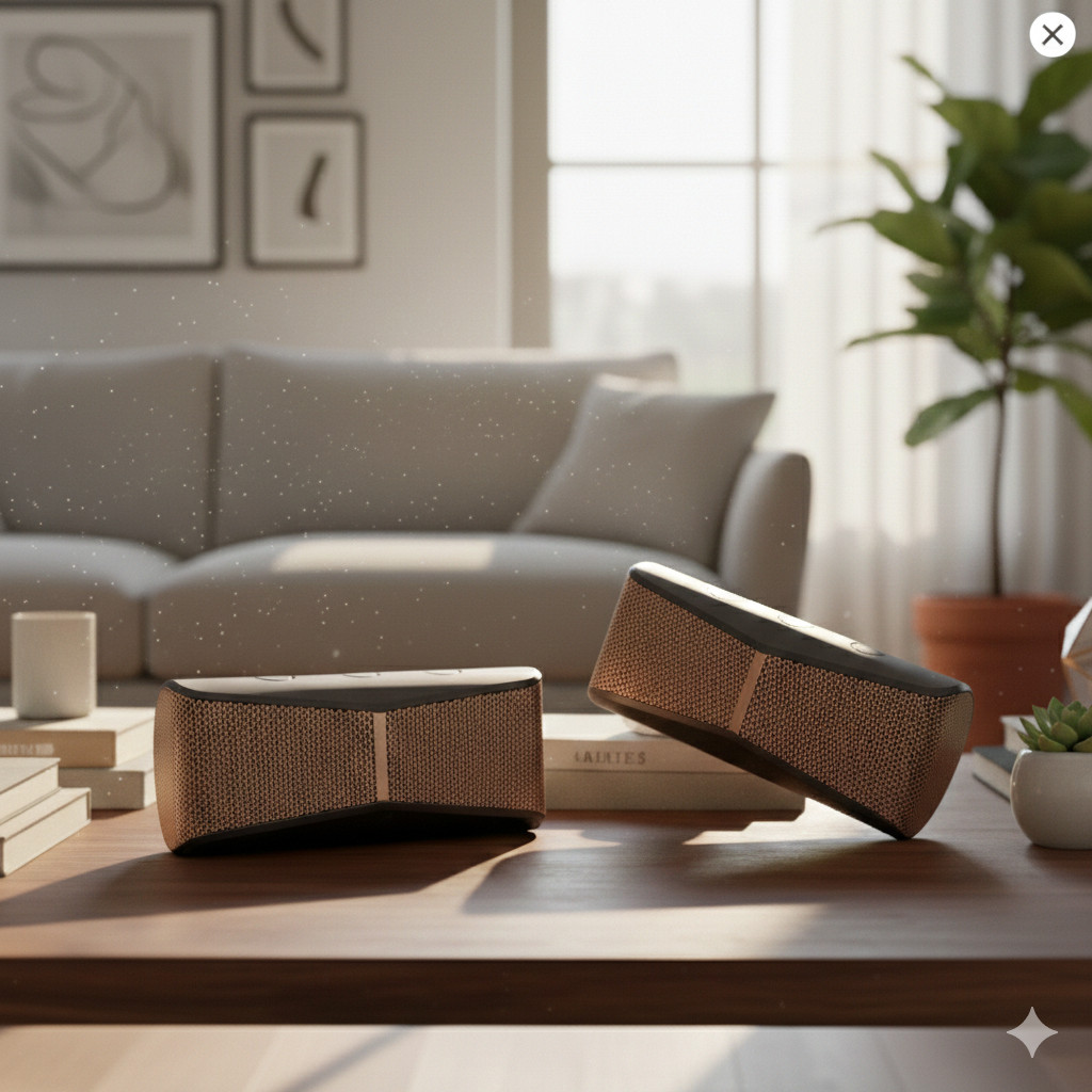 Logitech X300 Portable Bluetooth Mobile Wireless Solid Speaker Copper/Black