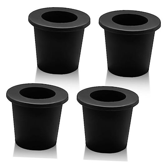 4Pcs Patio Table Umbrella Hole Ring Plug, Silicone Pool Umbrella Sleeve