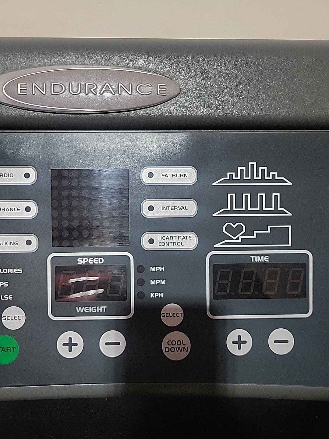 Endurance T6i HRC Treadmill Console (181)