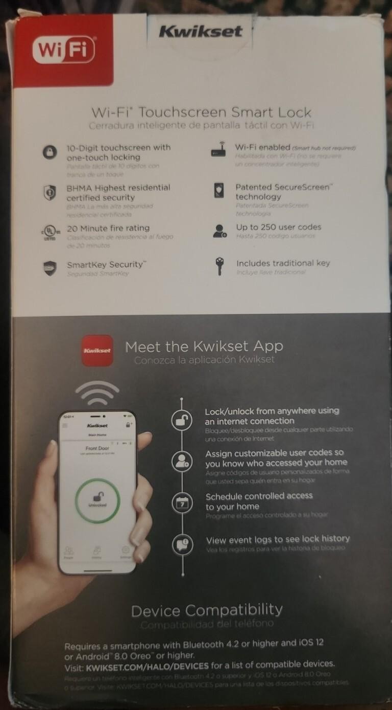 Kwikset 99390-003 Electronic Smart Lock