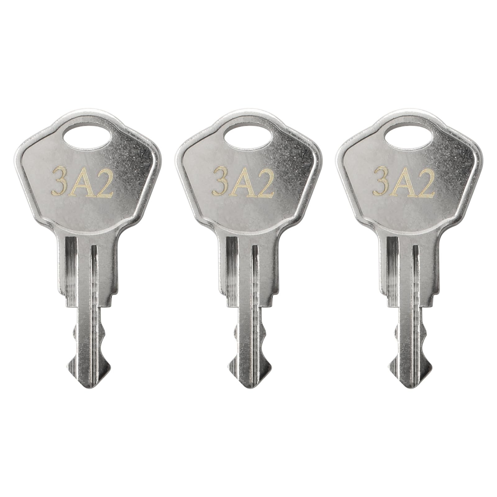 Sentry Safe Keys Model 1100-Codes 3A2 for Sentry Safe Key (Key 3A2)(3 Pcs), by
