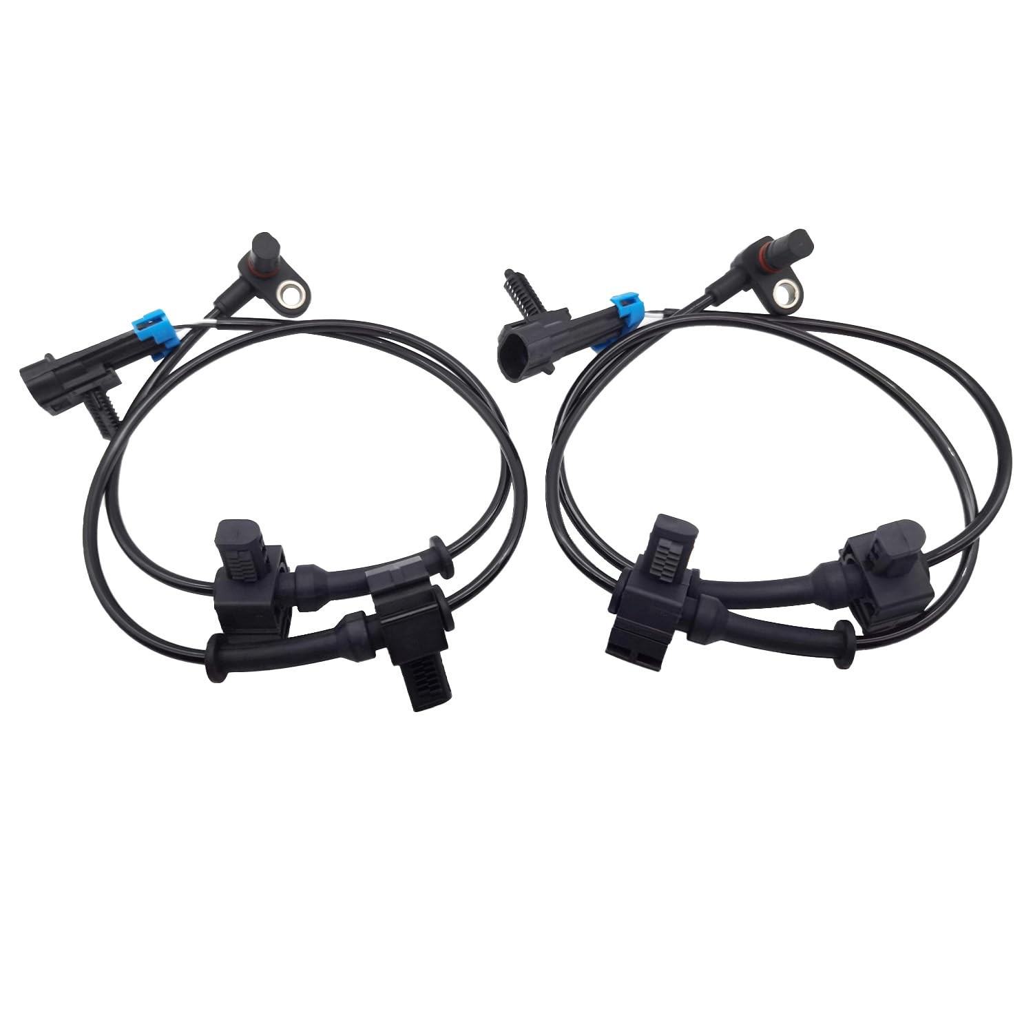 Rear ABS Wheel Speed Sensor Left & Right for 07-13 Chevy Silverado 1500 2500 ...