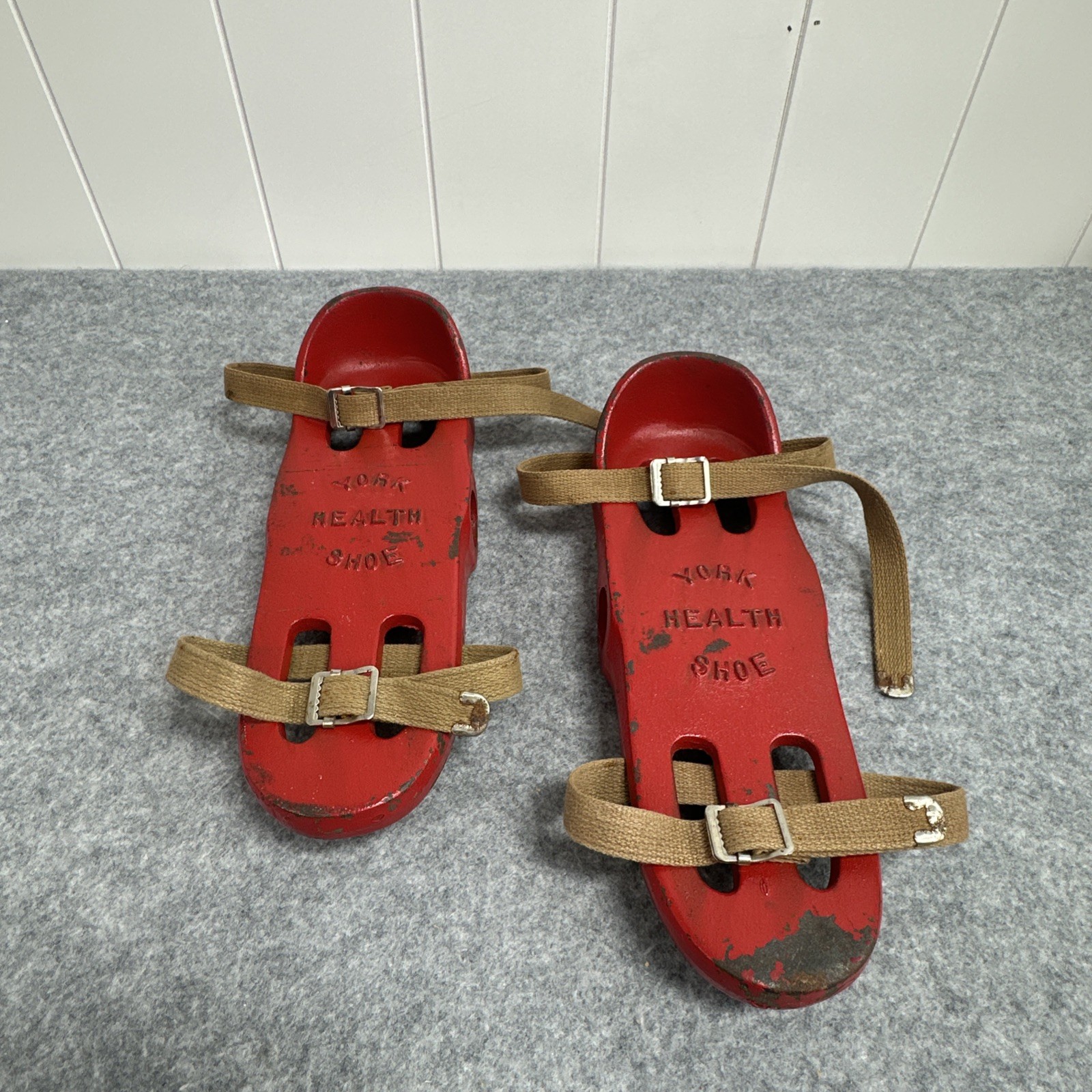 York Health Weighted Shoes Weight Lifting Bodybuilding Foot Leg Workout Strength