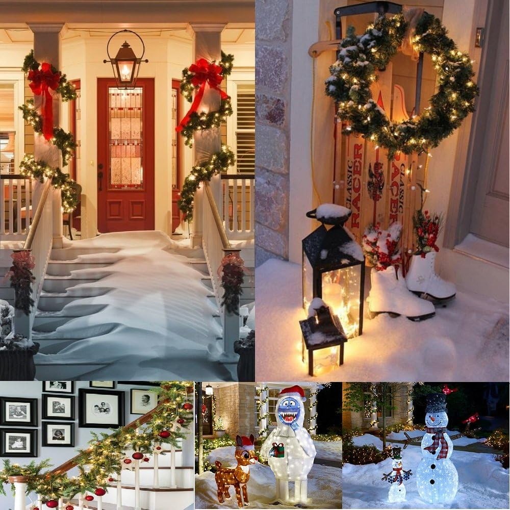 Battery Operated Christmas Lights, 33 FT 100 LED Mini String Lights with Time...