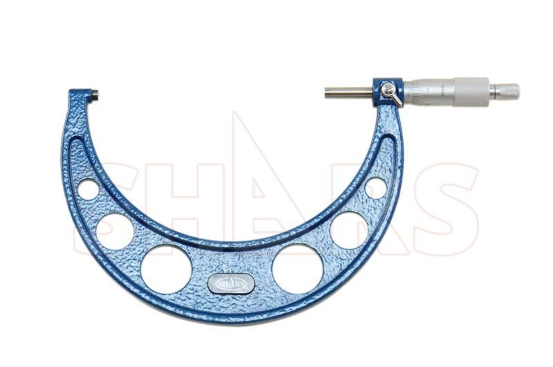 Shars 0-150mm 0.01mm Graduation Solid Metal Frame Micrometer Set R}
