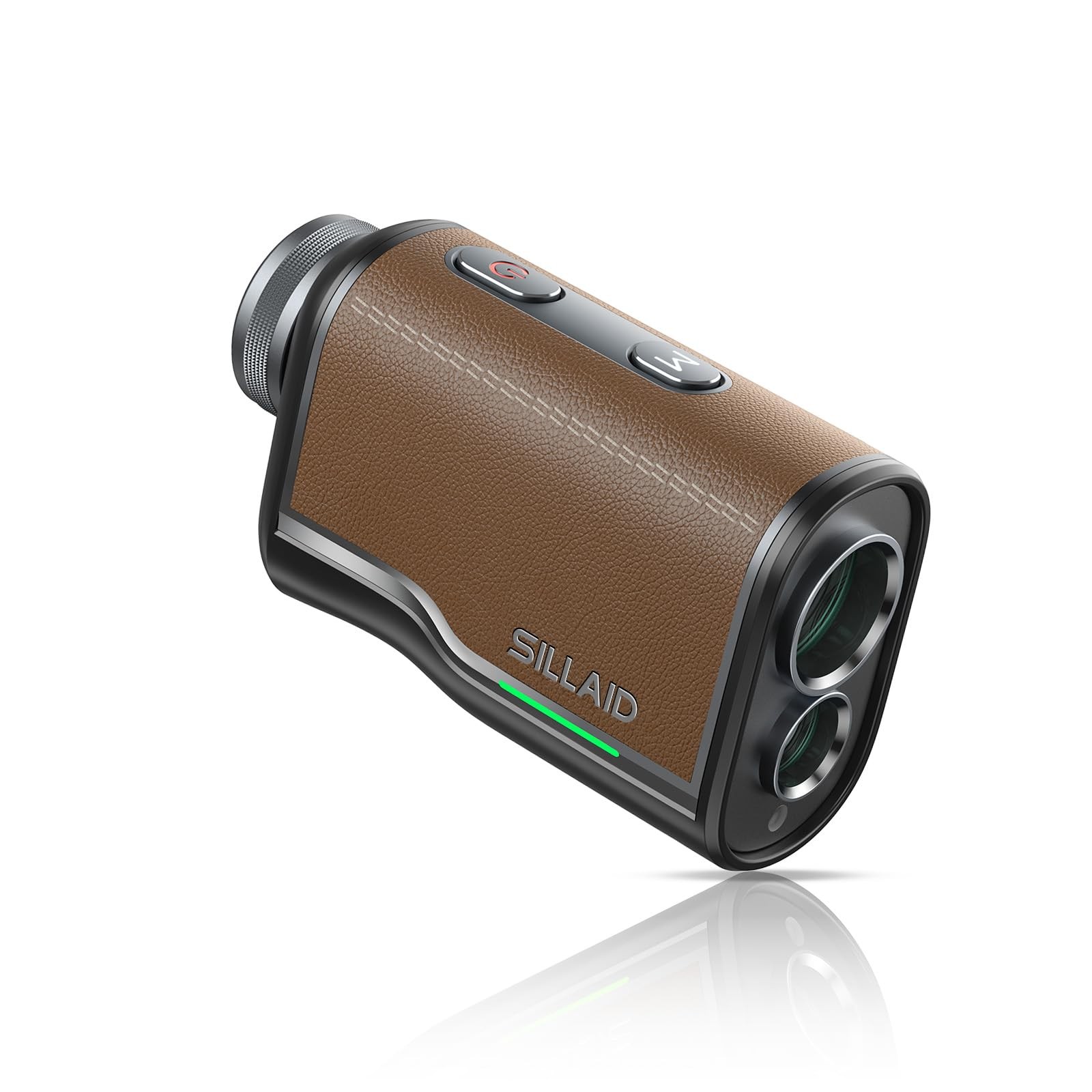SILLAID mini VM2 Golf Laser Rangefinder OLED Red/Green 1093yd 6x Brown