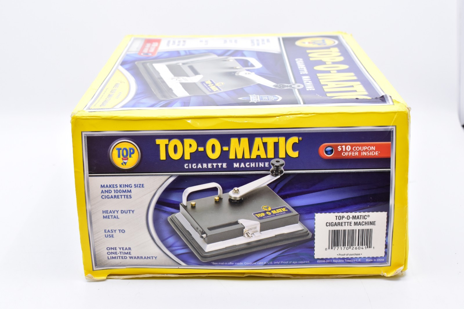 T.O.P. Top-O-Matic Cigarette Rolling Machine