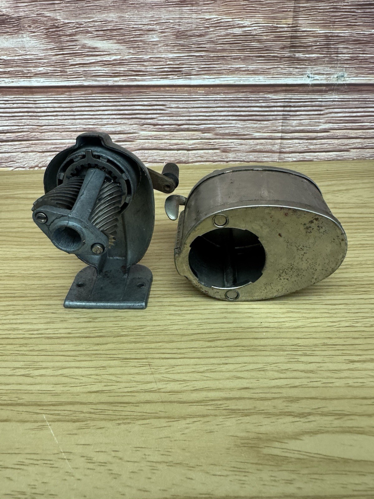 Vintage Boston Model 4 Pencil Sharpener Wall Or Desk Mounted School Office