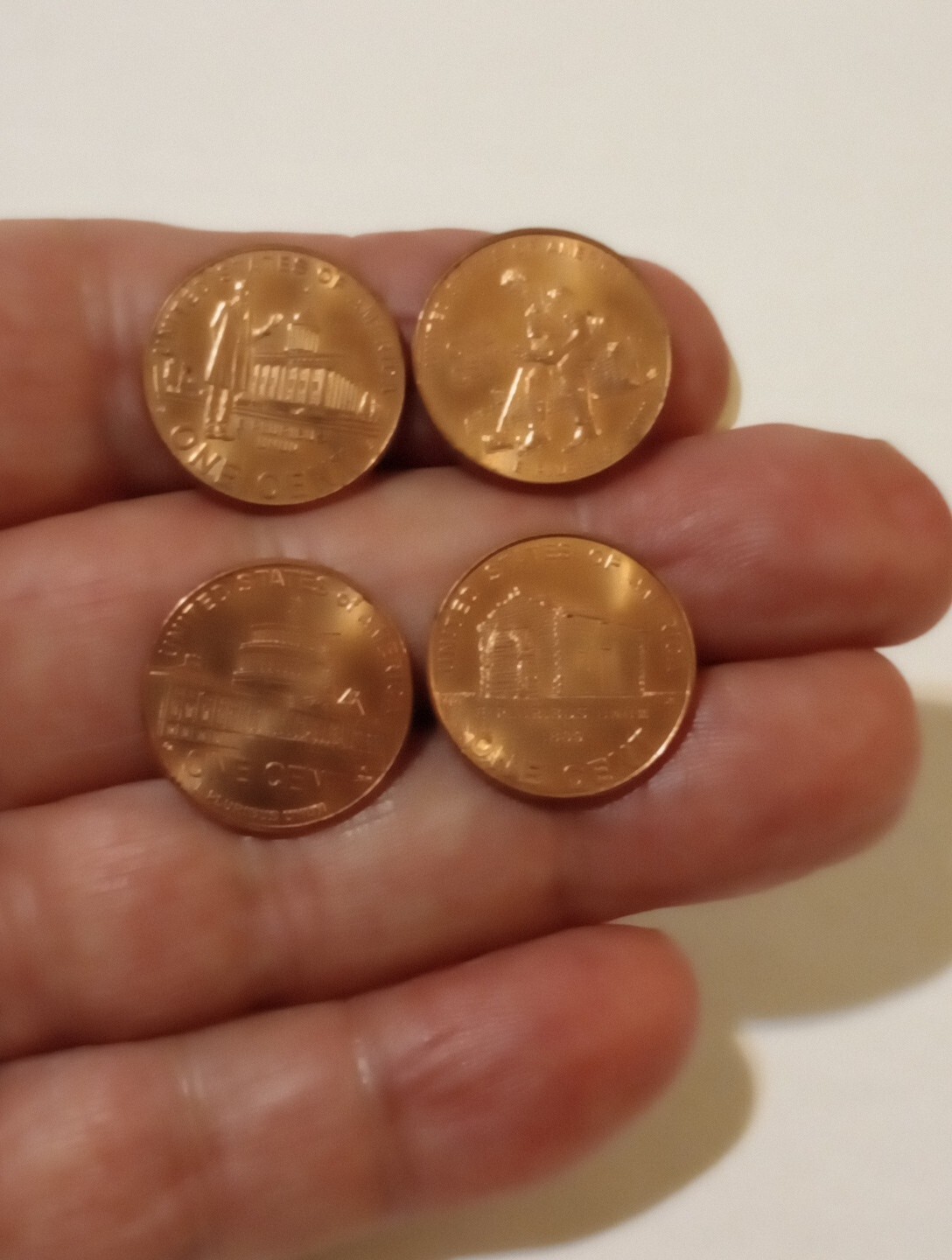 2009 P. MINT LINCOLN BICENTENNIAL PENNY SET 4 COINS