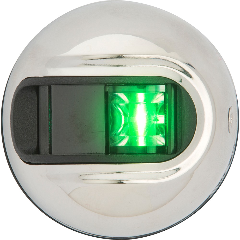 Attwood LightArmor Vertical Surface Mount Navigation Light - Starboard
