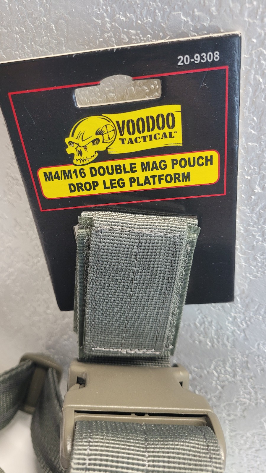 Voodoo Tactical Drop Leg Platform w/Attached M4/M16 Double Mag Pouch