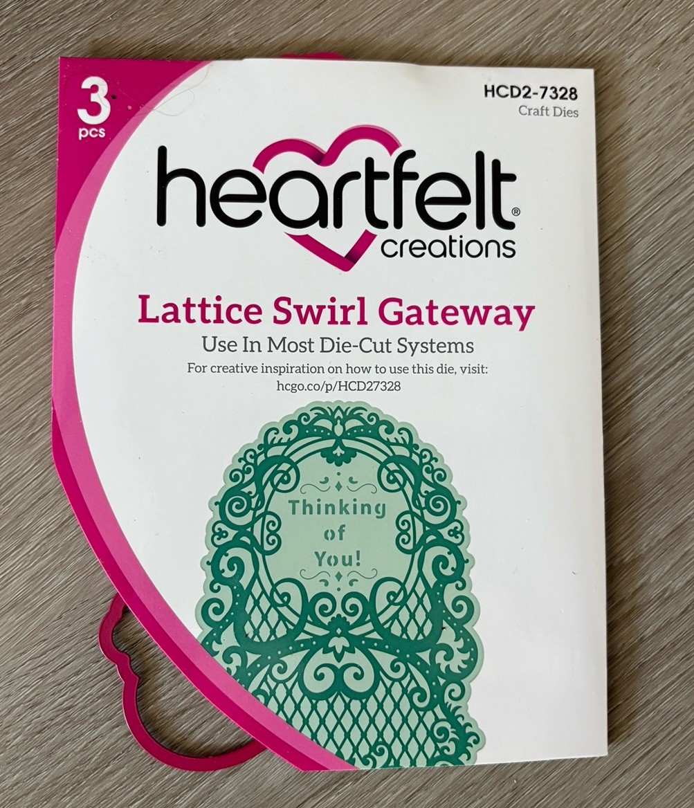 Heartfelt Creations Lattice Swirl Gateway Die Set