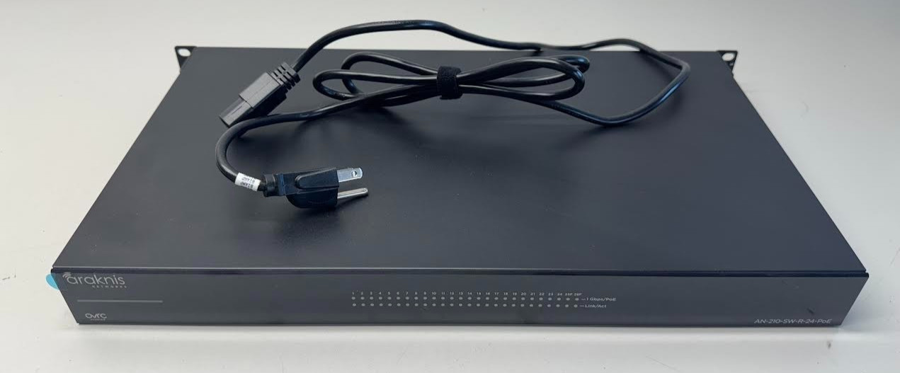 Araknis Networks® 210 Series Websmart Gigabit Switch with Partial PoE+