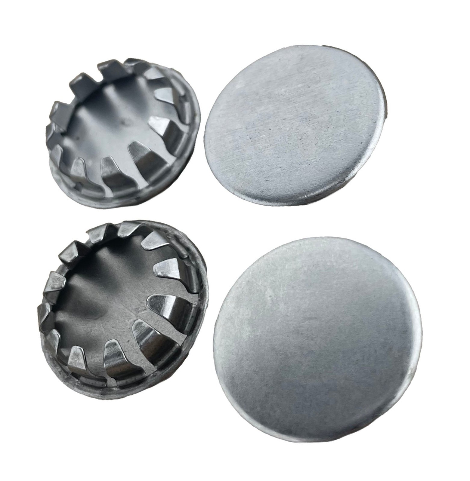 (4 PACK) 3/4" Plain Steel Metal Hole Plugs for .109"-.125" metal SP-750-PL