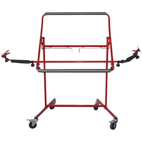 Adjustable Bumper Stand 6572 ATD Plastic Red Work Stands